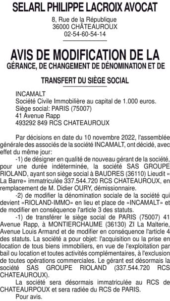 Contenu publication