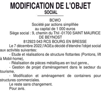 Contenu publication