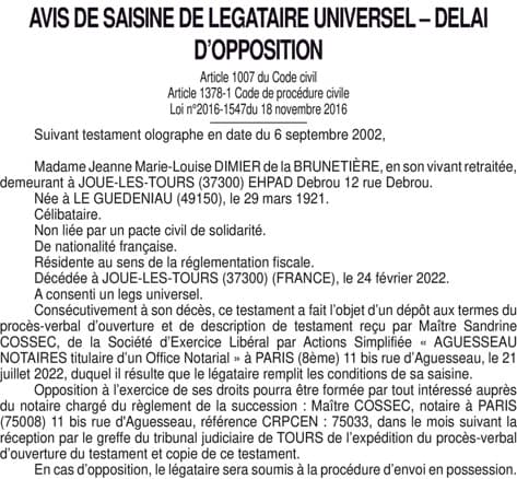 Contenu publication