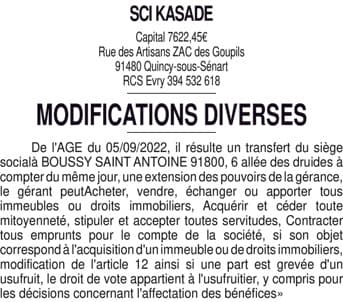 Contenu publication