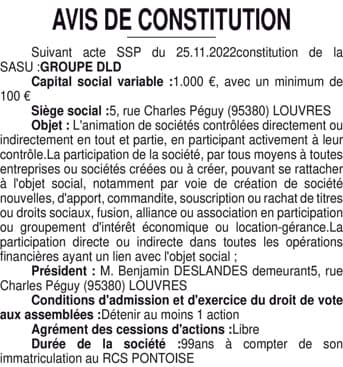 Contenu publication