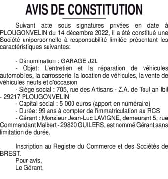 Contenu publication