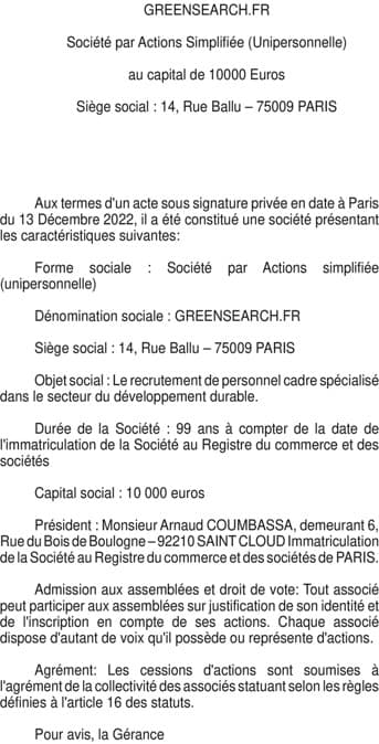 Contenu publication