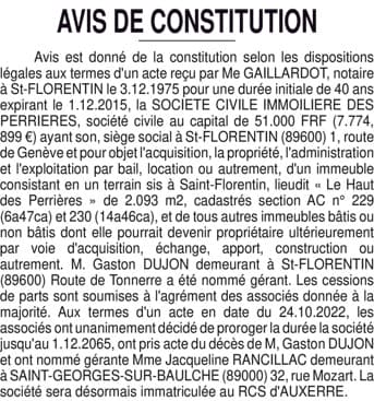 Contenu publication