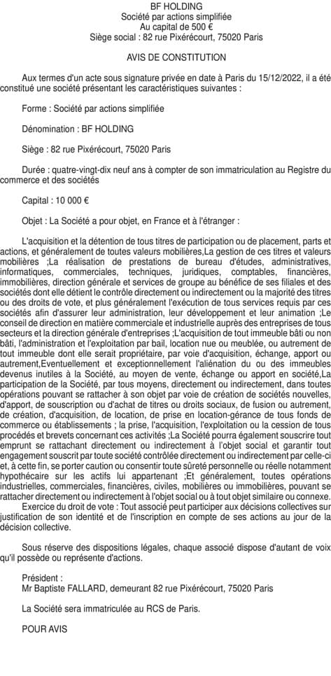 Contenu publication