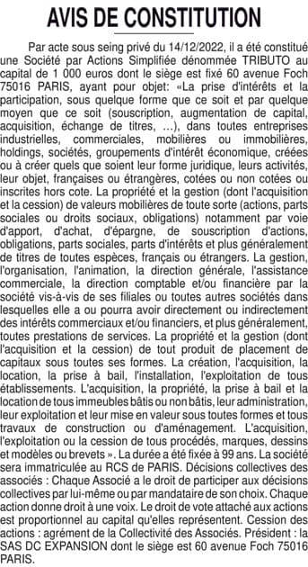 Contenu publication