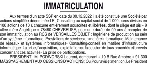Contenu publication