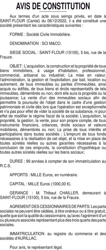 Contenu publication