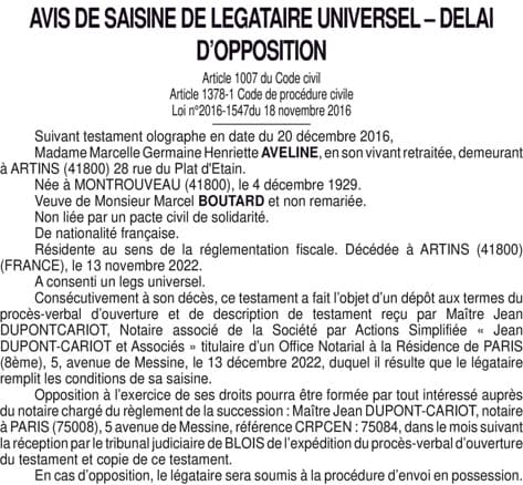 Contenu publication