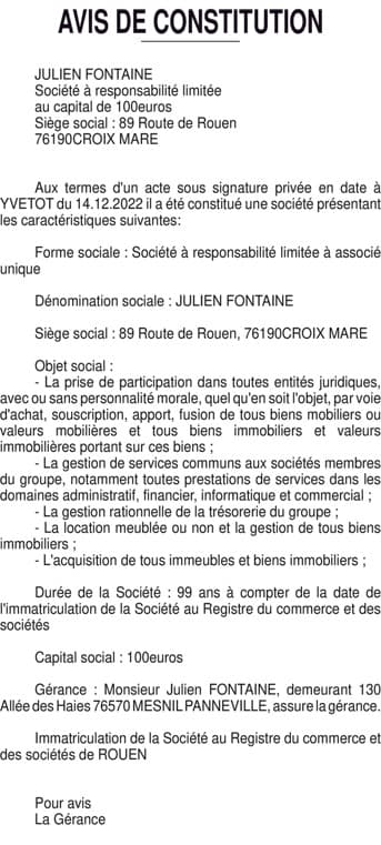 Contenu publication