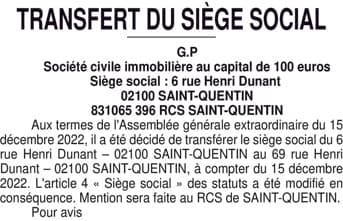 Contenu publication