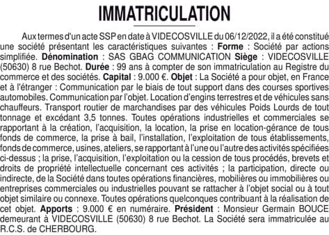 Contenu publication