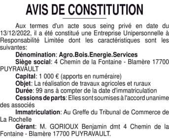 Contenu publication