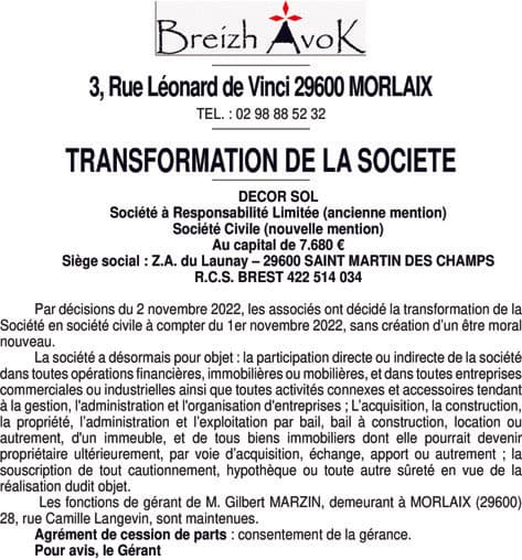 Contenu publication
