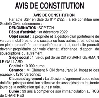 Contenu publication