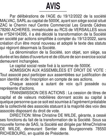 Contenu publication