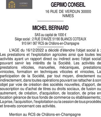Contenu publication