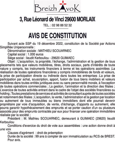 Contenu publication
