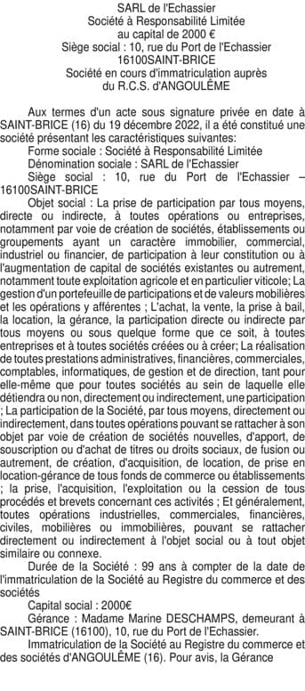 Contenu publication