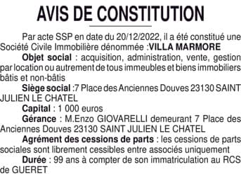 Contenu publication
