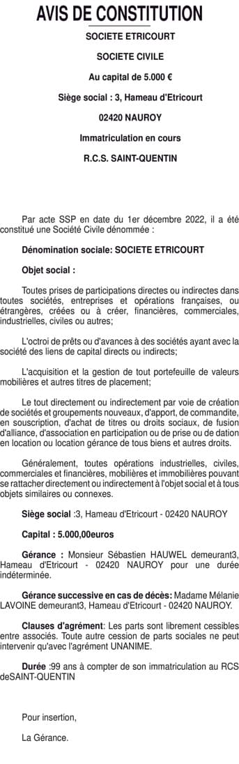 Contenu publication