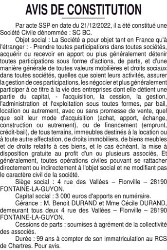 Contenu publication