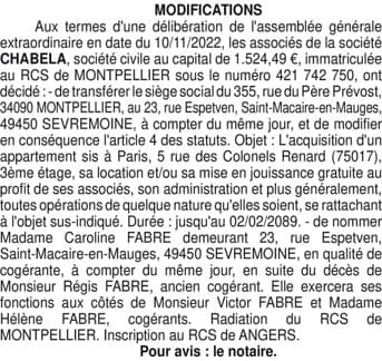 Contenu publication
