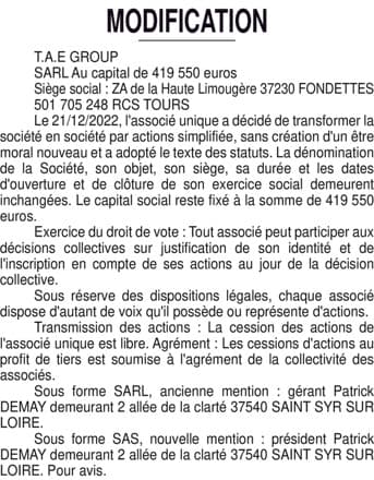 Contenu publication