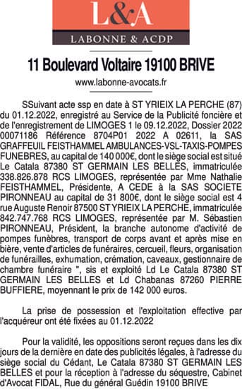 Contenu publication