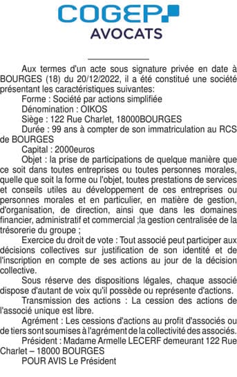 Contenu publication