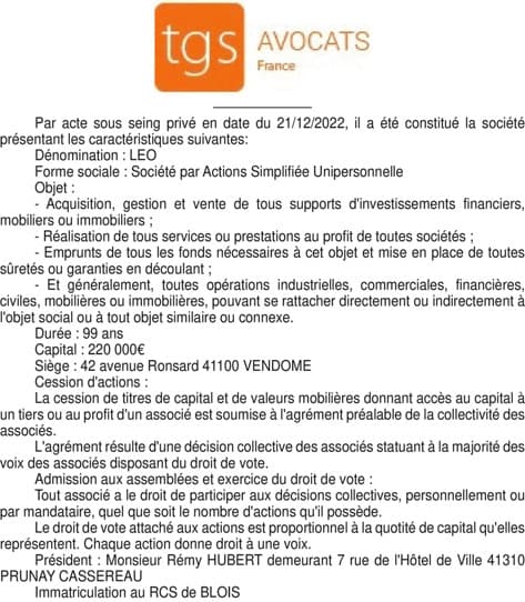 Contenu publication