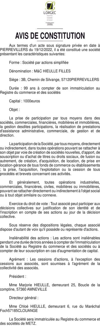 Contenu publication