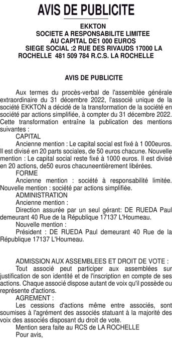 Contenu publication