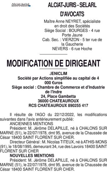 Contenu publication
