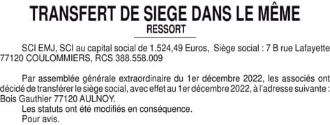 Contenu publication