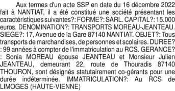 Contenu publication