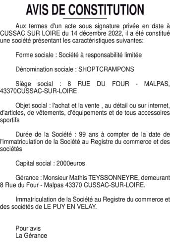 Contenu publication