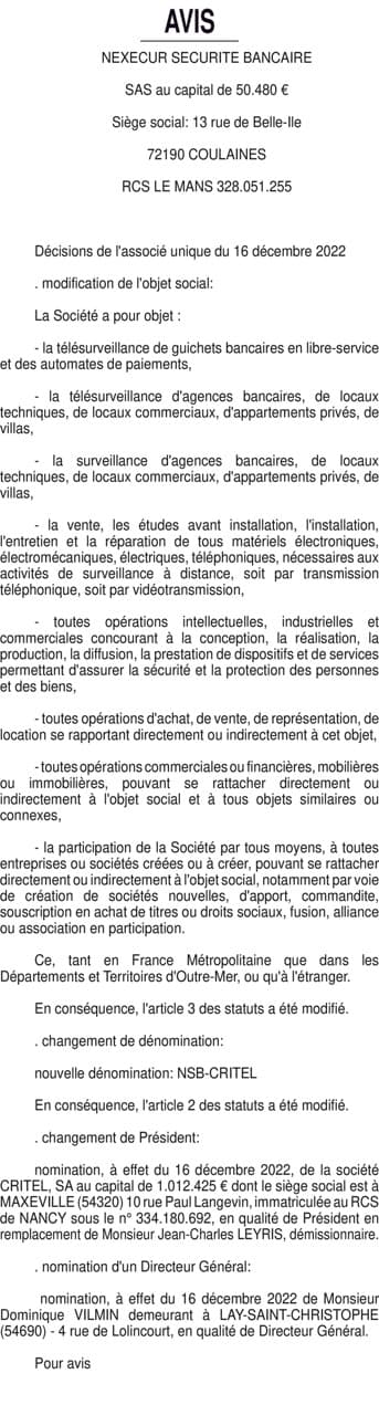 Contenu publication