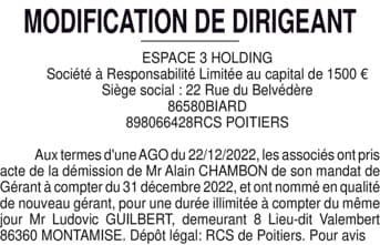 Contenu publication