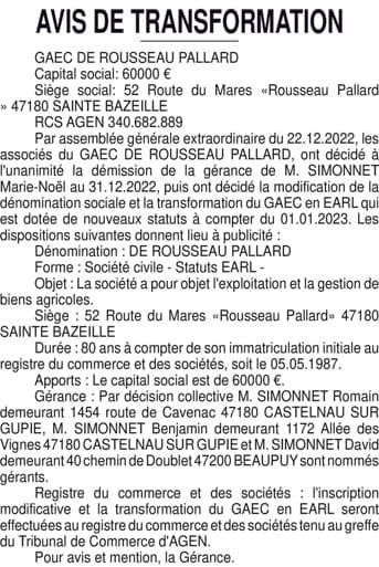 Contenu publication