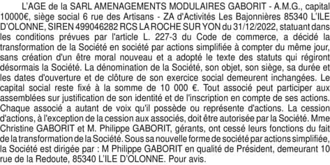 Contenu publication