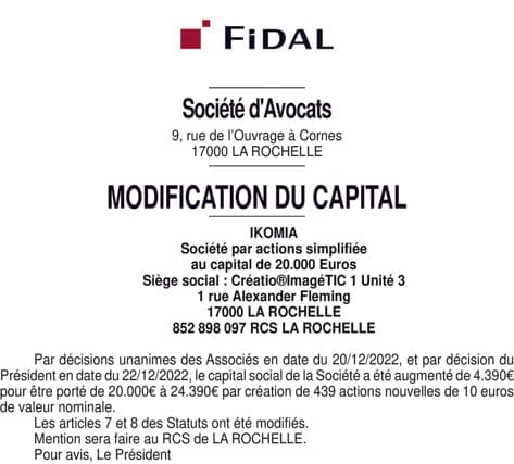Contenu publication