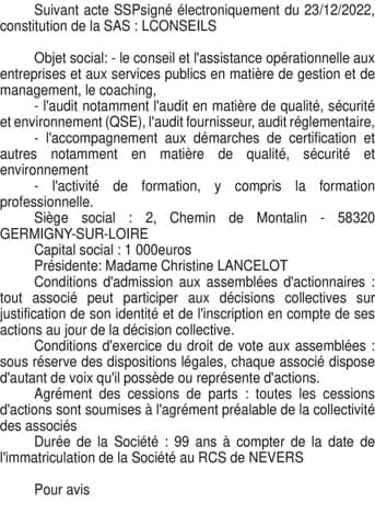 Contenu publication