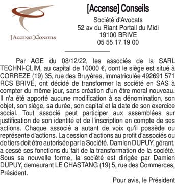 Contenu publication