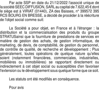 Contenu publication