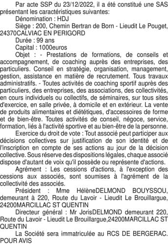 Contenu publication