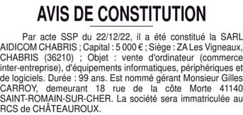 Contenu publication