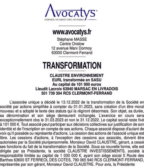 Contenu publication