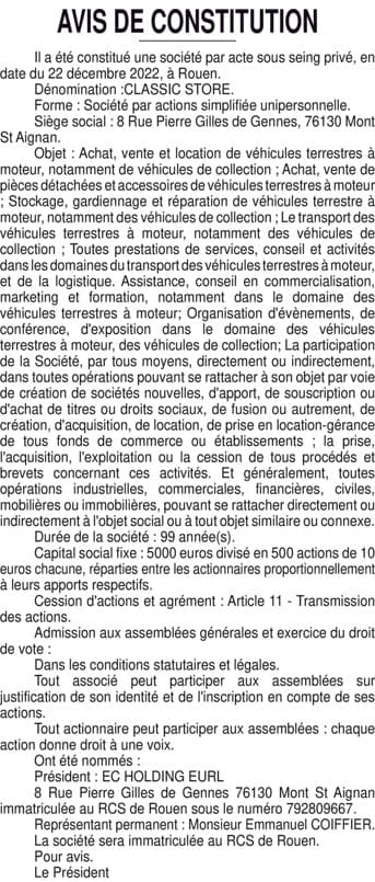Contenu publication