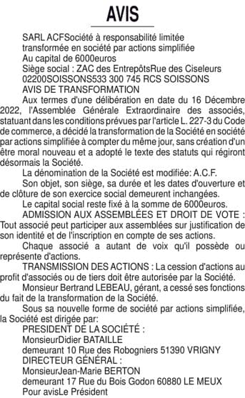 Contenu publication